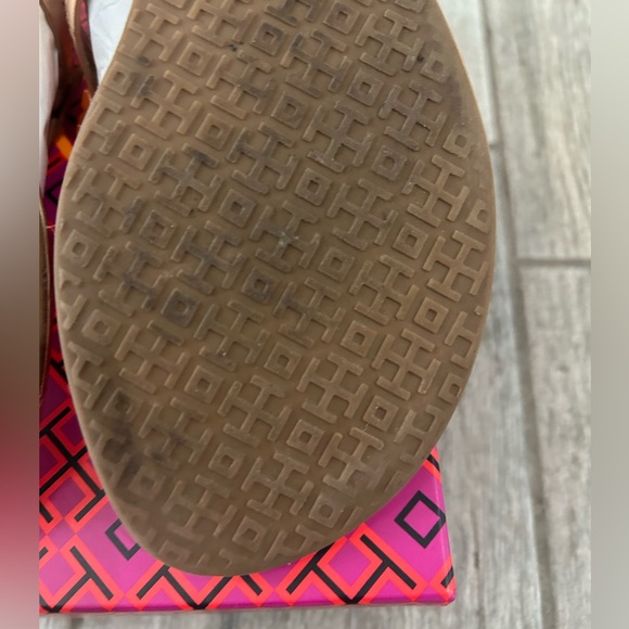 🎀Authentic Tory Burch Miller Sandals & Box Sz10 Rose Gold 💎 - Picture 8 of 11